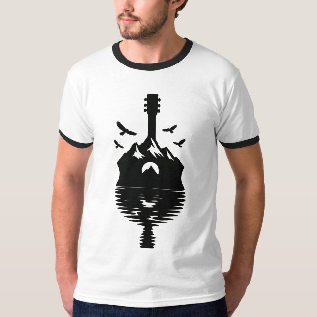 Camiseta "La melodía de la naturaleza" (Anverso)