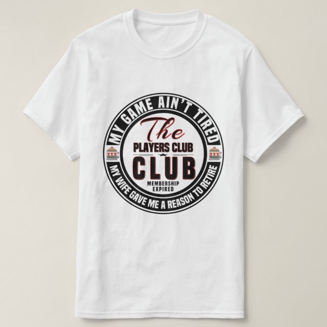 Camiseta La membresía en el club de jugadores expiró (Diseño del anverso)
