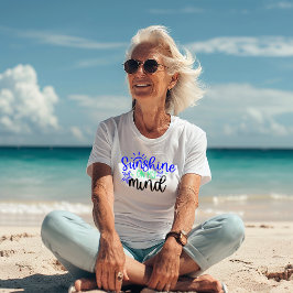 Camiseta La mentalidad de verano "Sunshine On My Mind"