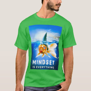 Camiseta La mentalidad es todo pescado