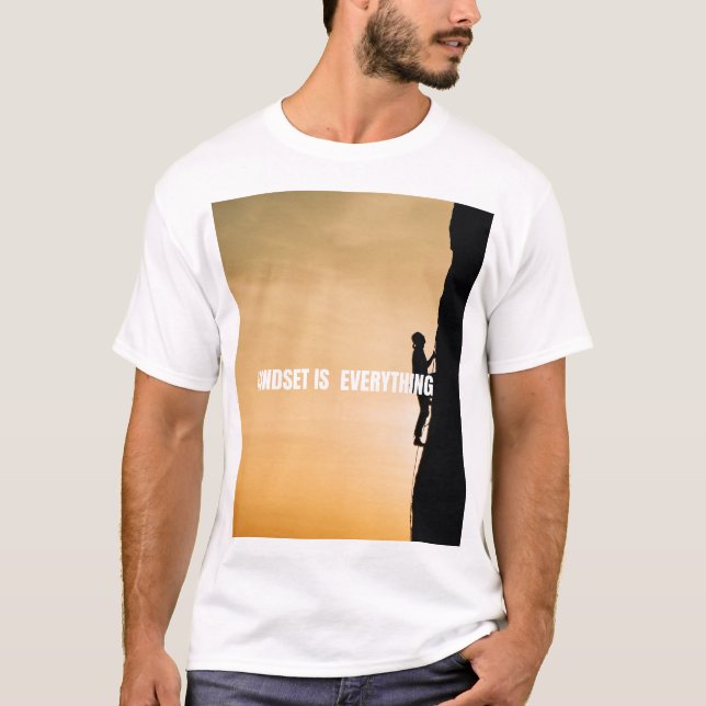 Camiseta La mentalidad lo es todo  (Anverso)
