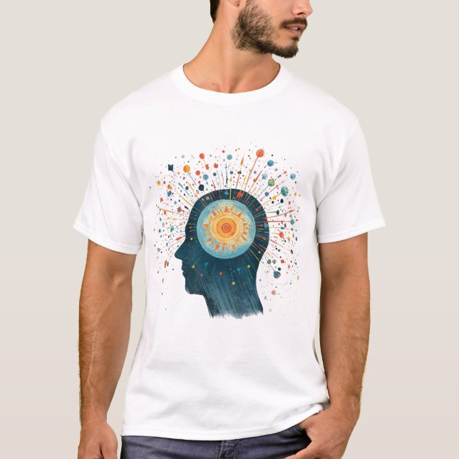 Camiseta La mente brillante   (Anverso)