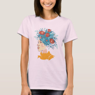 Camiseta La mente en flor