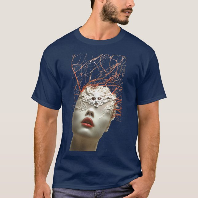 Camiseta 🌳 la mente 🧠 la naturaleza 🌳 (Anverso)