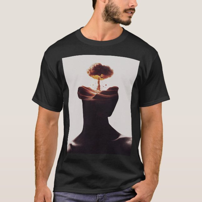 Camiseta La mente malvada es un arma de destrucción masiva (Anverso)