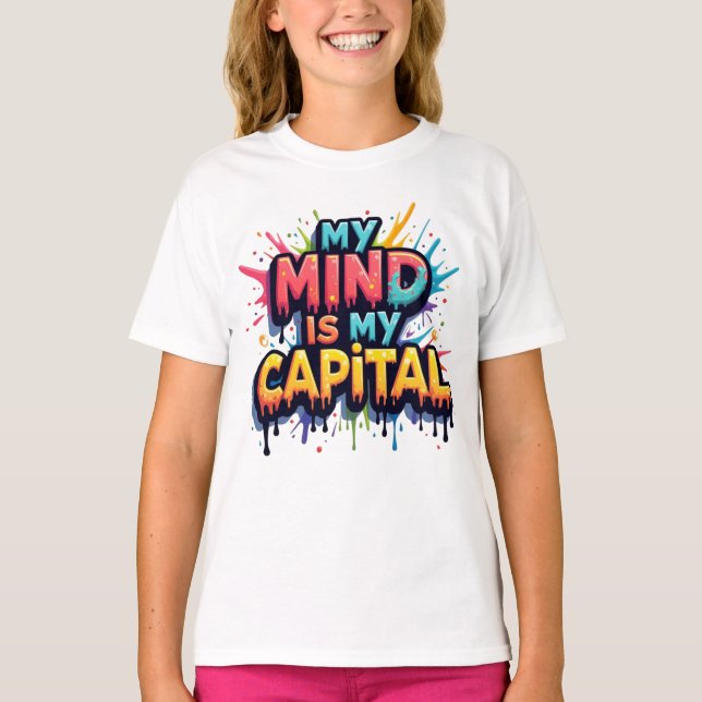 Camiseta "La mente sobre el dinero: el poder del pensamient (Anverso)