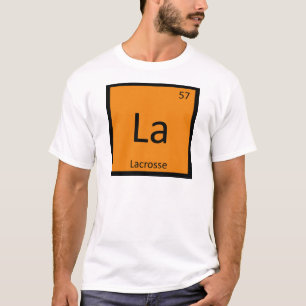 Camiseta La - Mesa periódica de química deportiva Lacross