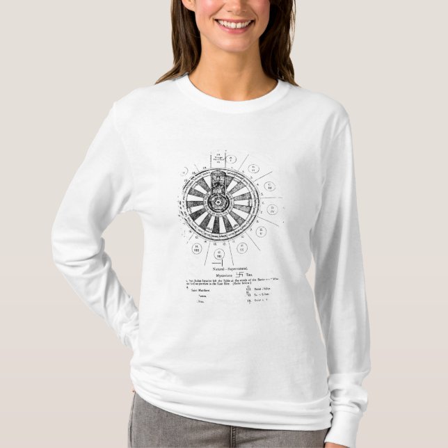 Camiseta La mesa redonda de rey Arturo (Anverso)