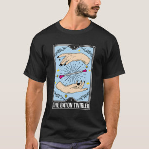 Camiseta La mestaña de la carta de Baton Twirler Tarot