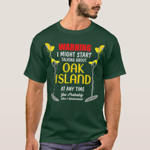Camiseta La Metalizado isla de roble detecta a Digger Funny