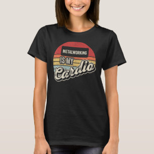 Camiseta La Metalurgia Es Mi Anvil De Herrero Retro Cardio