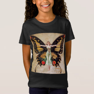 Camiseta La metamorfosis de la chica flapper a mariposa 192