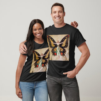 Camiseta La metamorfosis del Chica Flapper a la mariposa 19