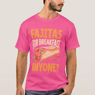 Camiseta La mexicana Fajita Lover y su divertida comida Org
