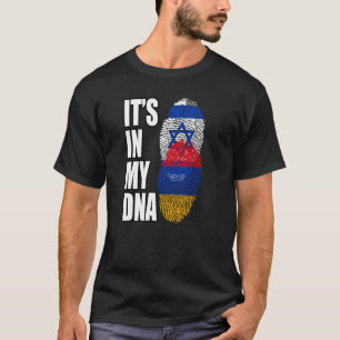 Camiseta La Mezcla Armenia E Israelí Del Patrimonio De La B