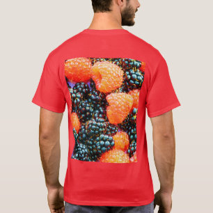 Camiseta "La mezcla de bayas", foto graciosa. ¡Hazte con un