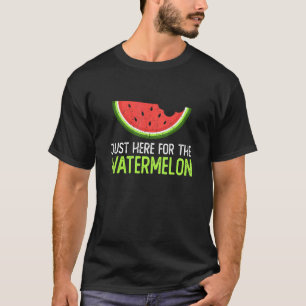 Camiseta La Mezcla De La Arena Justo Aquí Para La sandía