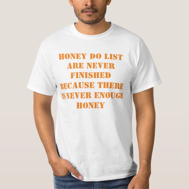 Camiseta La miel enumera (Anverso)