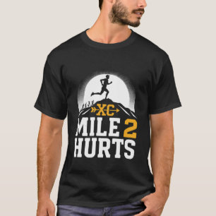 Camiseta La milla 2 duele divertido correr cross country