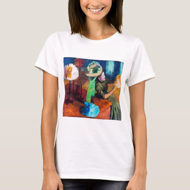 Camiseta La Millinery Shop, Edgar Degas (Anverso)