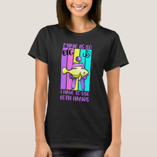Camiseta La Mina De Pesca Es Tan Grande Que Tengo Que Usar