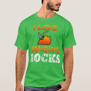 Camiseta La minería me encanta trotar piedras