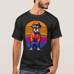 Camiseta La Miniatura de Guay Schnauzer Dog Modern Urban St