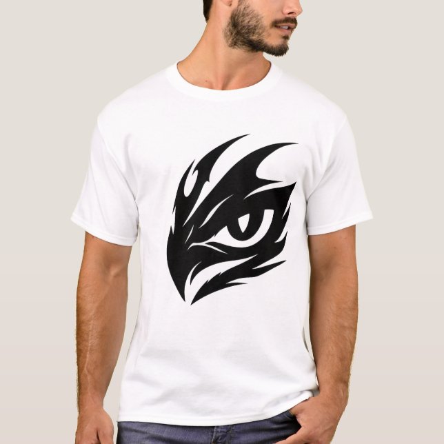 Camiseta La mirada de la bestia - El poder tribal (Anverso)