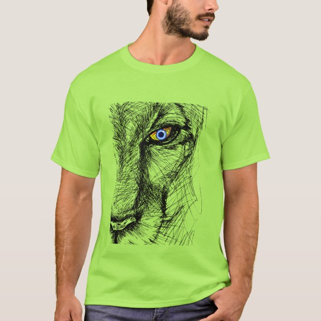 Camiseta La mirada del tigre (Anverso)