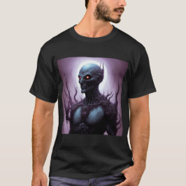 Camiseta La mirada infernal: Demón de piel azul