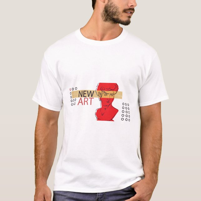Camiseta La mirada moderna a un estallido clásico (Anverso)