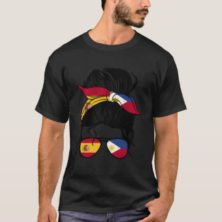 Camiseta La Mitad De Filipinos, La Mitad Española, Roots Fi