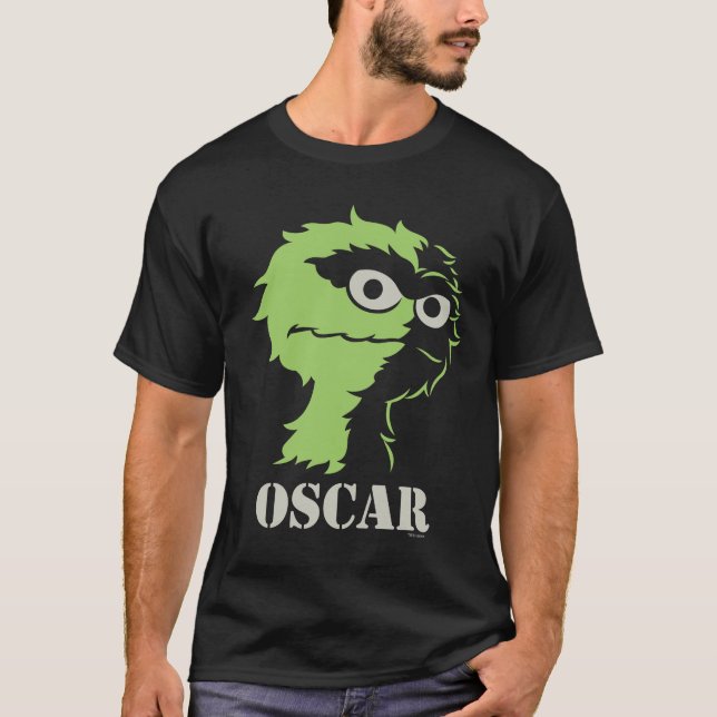 Camiseta La mitad de Oscar el Gruñón (Anverso)