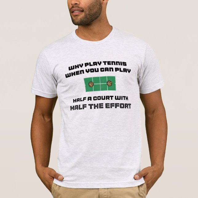 Camiseta La mitad del esfuerzo (Anverso)