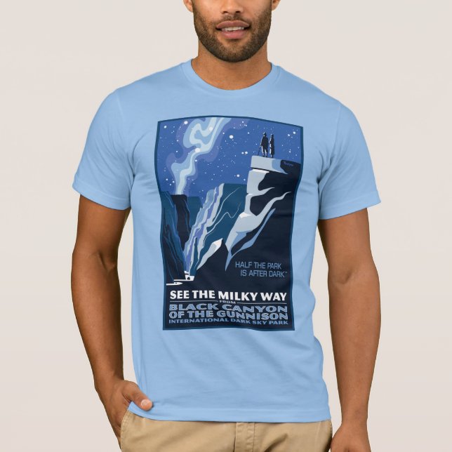 Camiseta La mitad del parque es After Dark (TM) (Anverso)