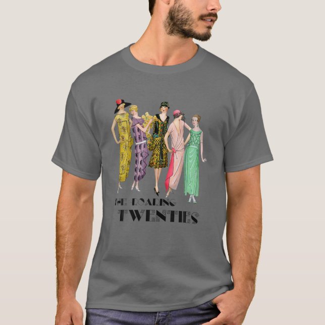 Camiseta La Moda Art Decó De Los Años 20 (Anverso)