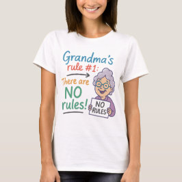Camiseta La moda de las mujeres en el gobierno de la abuela