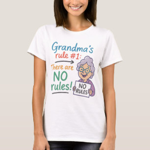 Camiseta La moda de las mujeres en el gobierno de la abuela