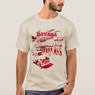 Camiseta La moda de los hombres de la calle cubana