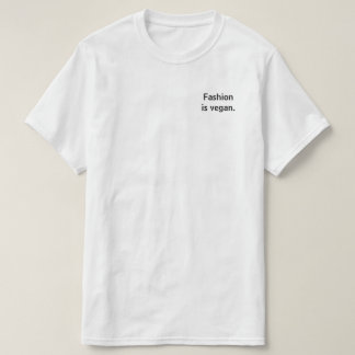Camiseta La moda es vegana.