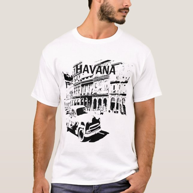 Camiseta La moda masculina de la calle Cuba (Anverso)