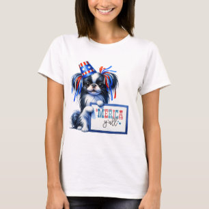 Camiseta La moda patriótica japonesa 'Merica Y'all'
