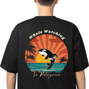 Camiseta La moda Personalizado Whale Watching