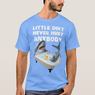Camiseta La moderna Y gráfica Bath De Tiburón Jamás Lastima