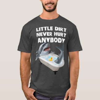 Camiseta La moderna Y gráfica Bath De Tiburón Jamás Lastima