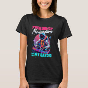 Camiseta La modulación de frecuencia del sintetizador es mi
