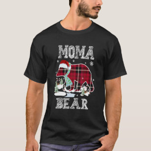 Camiseta La Moma de la Familia Pajama de los Navidades rojo