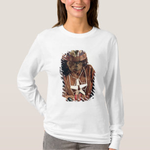 Camiseta La momia adornó con la joyería del hueso, c.200