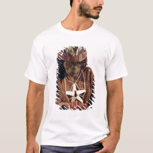 Camiseta La momia adornó con la joyería del hueso, c.200