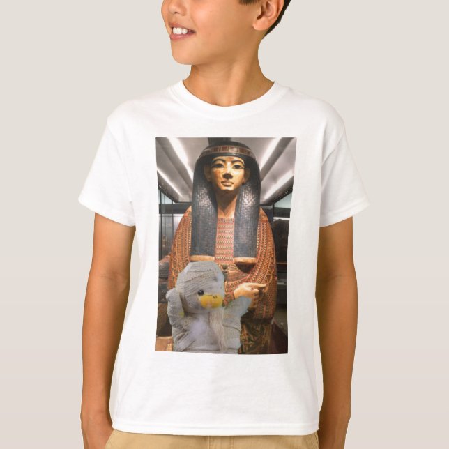 Camiseta La momia. Escapar de Egipto (Anverso)